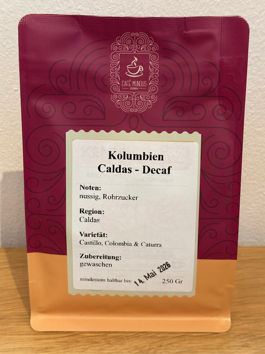 Kolumbien Caldas - Decaf